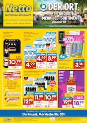 Aktueller Netto Marken-Discount Prospekt mit Wasser, "DER ORT, AN DEM DU IMMER AUSGEZEICHNETE PREISE FINDEST.", Seite 1