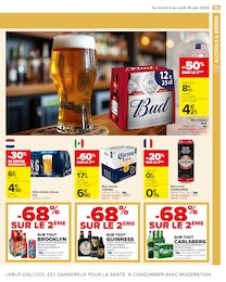 Offre Bud dans le catalogue Carrefour du moment à la page 51