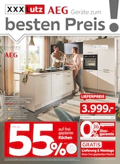 Aktueller XXXLutz Möbelhäuser Möbel & Einrichtung Prospekt in Rauenberg und Umgebung, "AEG Geräte zum besten Preis!" mit 16 Seiten, 07.10.2024 - 20.10.2024