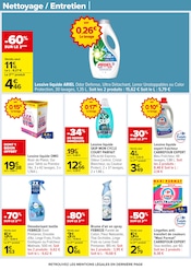 Lessive Liquide Angebote im Prospekt "PRODUITS LAITIERS & VÉGÉTAUX !" von Carrefour auf Seite 51