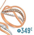 Bague diamants blancs et diamants bruns en promo à 349,00 € chez E.Leclerc Bague diamants blancs et diamants bruns dans le catalogue E.Leclerc