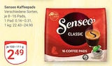 Kaffeepads Classic Angebote von Senseo bei GLOBUS Trier für 2,49 €