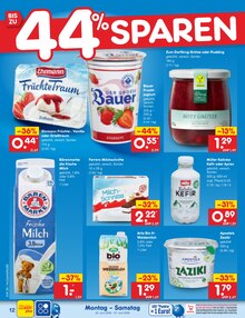 Milch im aktuellen Netto Marken-Discount Prospekt (Hannover) Milch im Netto Marken-Discount Prospekt "Aktuelle Angebote" mit 62 Seiten (Hannover)