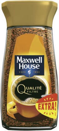 Café soluble MAXWELL HOUSE - Géant Casino à Nice Café soluble MAXWELL HOUSE en promo chez Géant Casino Nice à 3,25 €