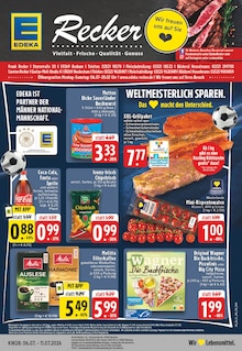 Aktueller EDEKA Beckum Prospekt EDEKA Prospekt Beckum "Aktuelle Angebote" mit 24 Seiten