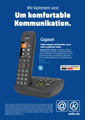 aetka Gelsenkirchen Prospekt der aktuellen Woche, gültig von 02.12.2022 bis 31.12.2022 Aktueller aetka Gelsenkirchen Prospekt "Wir kümmern uns! Um komfortable Kommunikation" mit 1 Seite