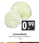 Hieber - Frühweißkohl Angebot im Prospekt Frühweißkohl bei Hieber im Prospekt "" für 0,99 €