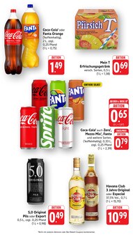 Coca Cola im EDEKA Prospekt "Aktuelle Angebote" mit 15 Seiten (Heidelberg)