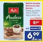 Auslese, Harmonie oder Barista Angebote von Melitta bei Netto Marken-Discount Bad Homburg für 6,99 €
