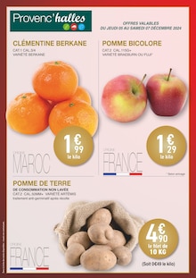 Prospectus Provenc’halles à Feurs, "Toutes vos papilles en éveil pour un délicieux Noël", 4 pages de promos valables du 03/12/2024 au 15/12/2024