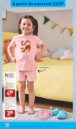 Prix et réduction Pyjama dans le prospectus Aldi en cours Offre Pyjama dans le catalogue Aldi du moment à la page 30