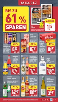 Schweppes Angebot im aktuellen ALDI Nord Prospekt auf Seite 31