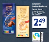 Délice-Pralinen im ALDI SÜD Prospekt Délice-Pralinen von MOSER ROTH im aktuellen ALDI SÜD Prospekt für 2,49 €