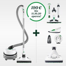 Vorwerk Remscheid - VT300 Rundum-Sauber-Set VT300 Rundum-Sauber-Set Angebot bei Vorwerk Remscheid im Prospekt "Immer muss er alles besser wischen."