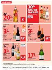Promos Whisky dans le catalogue "LES TOPS" de Auchan Hypermarché Whisky en promo dans le catalogue Auchan Hypermarché à la page 8