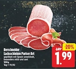 Lachsschinken Pariser Art von Berschneider für 1,99 € bei E center im Angebot Lachsschinken Pariser Art von Berschneider im aktuellen E center Prospekt