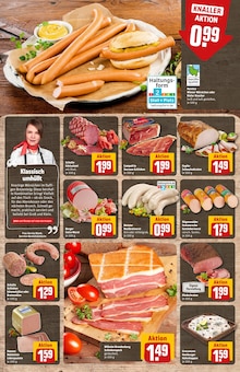 Mettwurst im REWE Prospekt "Dein Markt" mit 34 Seiten (Kiel)
