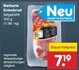 Barbarie Entenbrust für 7,19 € bei Netto Marken-Discount im Angebot Barbarie Entenbrust im aktuellen Netto Marken-Discount Prospekt