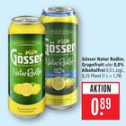 Natur Radler Grapefruit im Angebot bei Marktkauf in Aschaffenburg Natur Radler Grapefruit Angebote von Gösser bei Marktkauf Aschaffenburg für 0,89 €