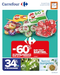 Catalogue Supermarchés Carrefour en cours à Paris et alentours, Carrefour, 58 pages, 23/04/2024 - 06/05/2024