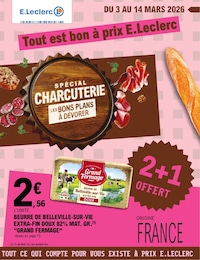 Catalogue Supermarchés de E.Leclerc à Perrecy-les-Forges Prospectus E.Leclerc à Perrecy-les-Forges, "Tout est bon à prix E.Leclerc", 48 pages, 03/03/2026 - 14/03/2026