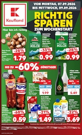 Kaufland Supermarkt Prospekt der aktuellen Woche mit 77 Seiten, gültig von 07.09.2026 bis 09.09.2026, in Abstatt und Umgebung Aktueller Kaufland Supermarkt Prospekt in Abstatt und Umgebung, "Hier bin ich richtig" mit 77 Seiten, 07.09.2026 - 09.09.2026