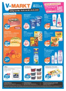 Käse im V-Markt Prospekt "V-Markt einfach besser einkaufen" mit 6 Seiten (München)