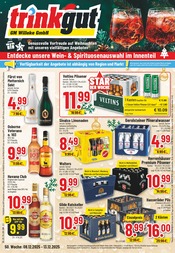 Aktueller Trinkgut Getränkemärkte Prospekt in Bad Nenndorf und Umgebung, "Aktuelle Angebote" mit 18 Seiten, 08.12.2025 - 13.12.2025