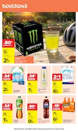 Promos Eau Minérale dans le catalogue "Carrefour market" de Carrefour Market Eau Minérale en promo dans le catalogue Carrefour Market à la page 41