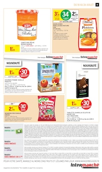Promotion Madeleine dans le prospectus Intermarché Super, valable du 14/07/2026 au 26/07/2026 Promo Madeleine dans le catalogue Intermarché Super du moment à la page 19