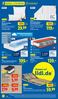 Bettdecke im Lidl Prospekt "LIDL LOHNT SICH" mit 66 Seiten (Fürth)