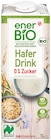 Hafer Drink Natur oder 0% Zucker von Enerbio, Naturland im aktuellen Rossmann Prospekt für 0,89 €