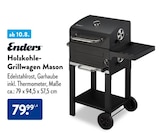 Holzkohle-Grillwagen Mason im Angebot bei ALDI Nord in Herten Holzkohle-Grillwagen Mason Angebote von Enders bei ALDI Nord Herten für 79,99 €