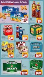 Coca Cola Angebot im aktuellen REWE Prospekt auf Seite 14