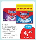 Spülmaschinen Tabs von Somat im aktuellen budni Prospekt
