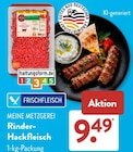 Rinder-Hackfleisch im Angebot bei ALDI SÜD in Karlsruhe Rinder-Hackfleisch Angebote von MEINE METZGEREI bei ALDI SÜD Karlsruhe für 9,49 €
