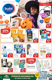 budni Drogerie-und-Parfuemerie Prospekt der aktuellen Woche mit 11 Seiten, gültig von 20.10.2025 bis 25.10.2025, in Jesteburg und Umgebung Aktueller budni Drogerie-und-Parfuemerie Prospekt in Jesteburg und Umgebung, "drogeriemarkt" mit 11 Seiten, 20.10.2025 - 25.10.2025