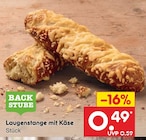 Laugenstange mit Käse im Angebot bei Netto Marken-Discount in Lutherstadt Wittenberg Laugenstange mit Käse Angebote von BACK STUBE bei Netto Marken-Discount Lutherstadt Wittenberg für 0,49 €