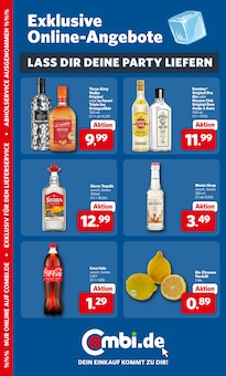 Gin im aktuellen combi Prospekt (Bremen) Gin im combi Prospekt "Markt - Angebote" mit 35 Seiten (Bremen)