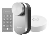 DL01 PRO+DL01CP+A3 Smartes Türschloss Kit, Silber von EZVIZ im aktuellen MediaMarkt Saturn Prospekt für 139,00 €