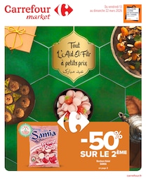 Prix et réduction Bonbons dans le prospectus Carrefour Market en cours Offre Bonbons dans le catalogue Carrefour Market du moment à la page 1