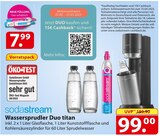 famila Nordost - SodaStream Wassersprudler Duo titan Angebot im Prospekt SodaStream Wassersprudler Duo titan bei famila Nordost im Prospekt "" für 99,00 €