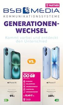 Aktueller BSB mobilfunk Prospekt (Roggentin, 8 Seiten zum blättern BSB mobilfunk Prospekt GENERATIONEN-WECHSEL mit 8 Seiten