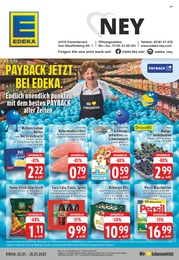 Aktueller EDEKA Supermärkte Prospekt für Rommerskirchen: Aktuelle Angebote mit 28} Seiten, 20.01.2025 - 25.01.2025