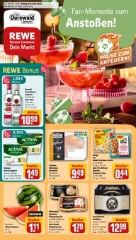 Aktueller REWE Prospekt "Dein Markt" Aktueller REWE Prospekt