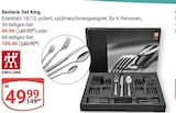 GLOBUS - Besteck-Set King Angebot im Prospekt Besteck-Set King bei GLOBUS im Prospekt "" für 49,99 €