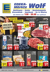 EDEKA Discounter Prospekt der aktuellen Woche mit 24 Seiten, gültig von 23.02.2026 bis 28.02.2026, in Westerkappeln und Umgebung Aktueller EDEKA Discounter Prospekt in Westerkappeln und Umgebung, "Aktuelle Angebote" mit 24 Seiten, 23.02.2026 - 28.02.2026
