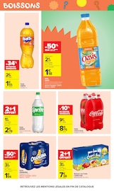 Promos Coca-Cola dans le catalogue "LE MOIS MONOPOLY" de Carrefour Market Coca-Cola en promo dans le catalogue Carrefour Market à la page 55