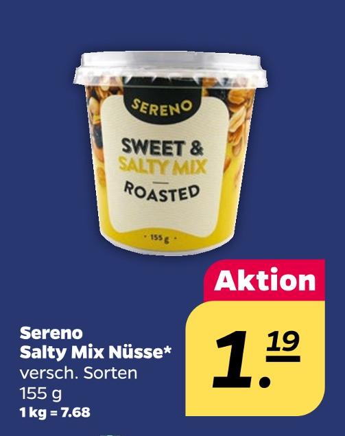 Salty Mix Nüsse