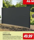 Seitenmarkise Angebote von LIVARNO home bei Lidl Freiberg für 49,99 €